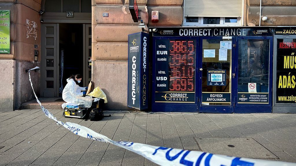 elképesztő részletek derültek ki: Így rabolták ki a budapesti pénzváltót videÓ