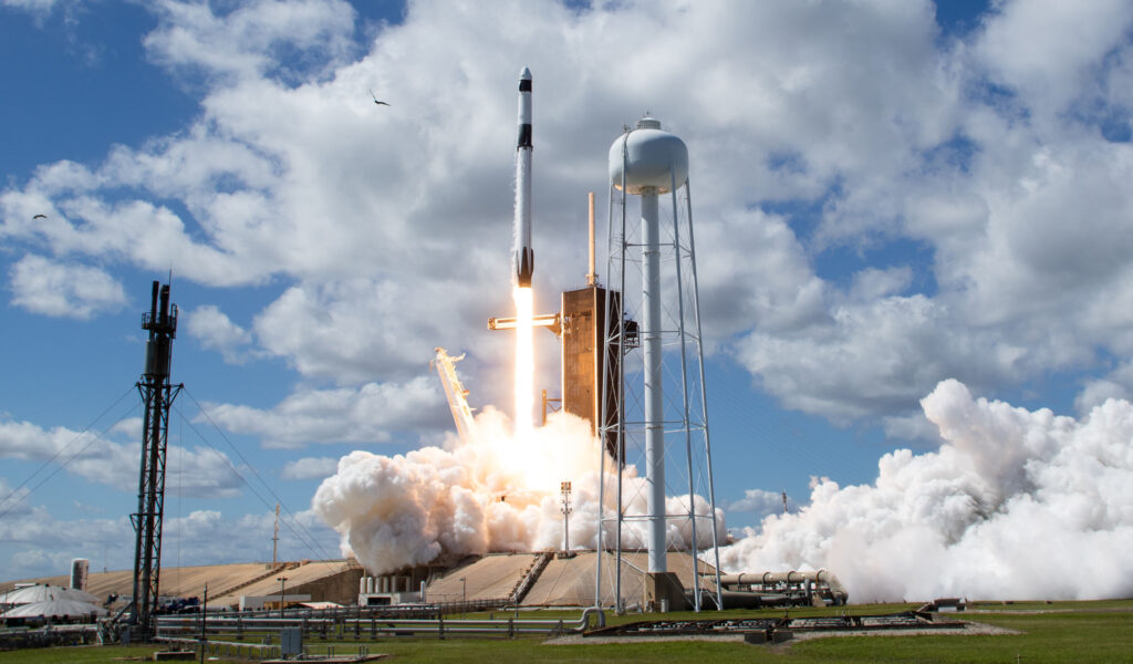 u.s. florida kennedy space center crewed mission iss launch